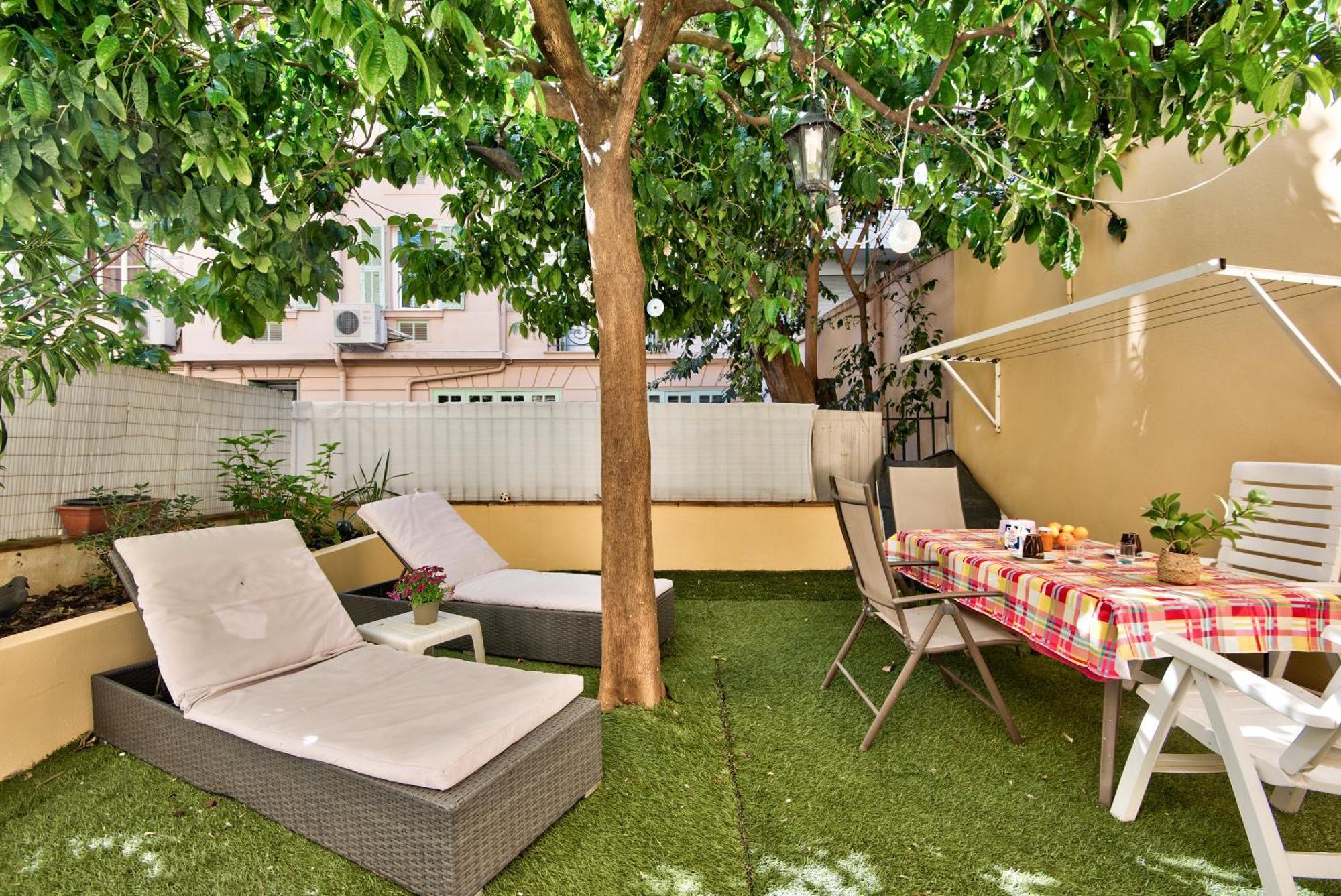 La Palais Osiris Nice Centre Jardin Wifi Clim Parking Ngoại thất bức ảnh